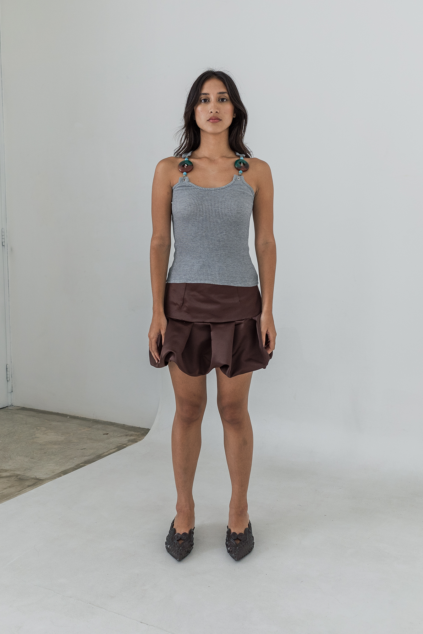 Organza Balloon Skirt