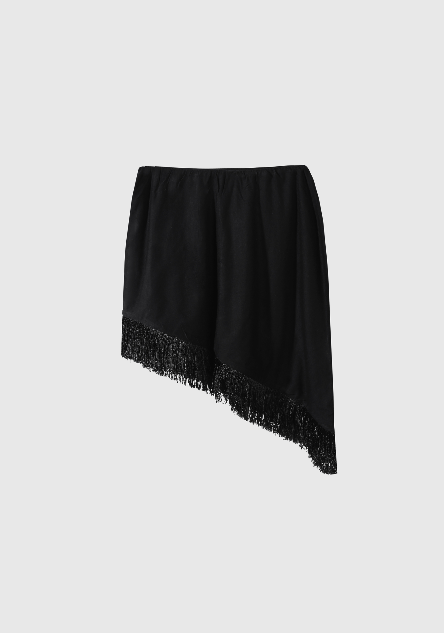 Fringe Skirt - Black