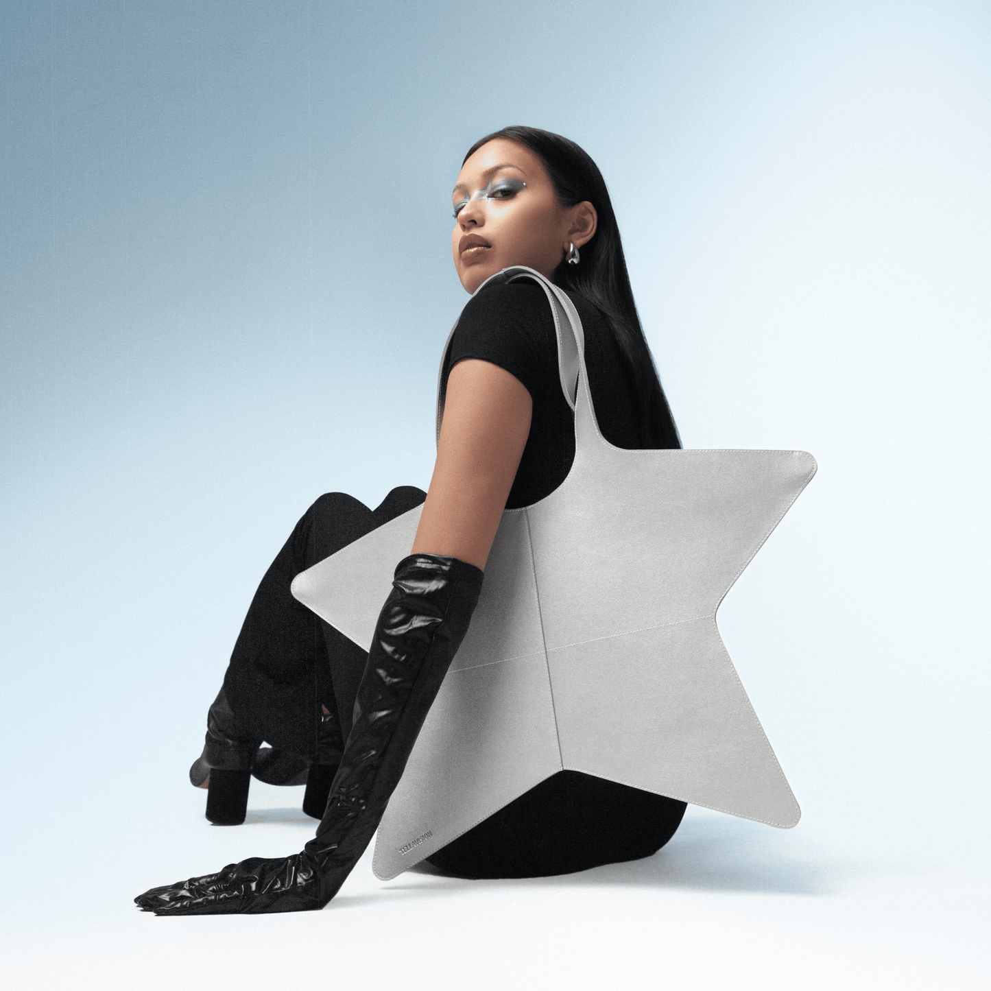 Giant Star Bag - Silver