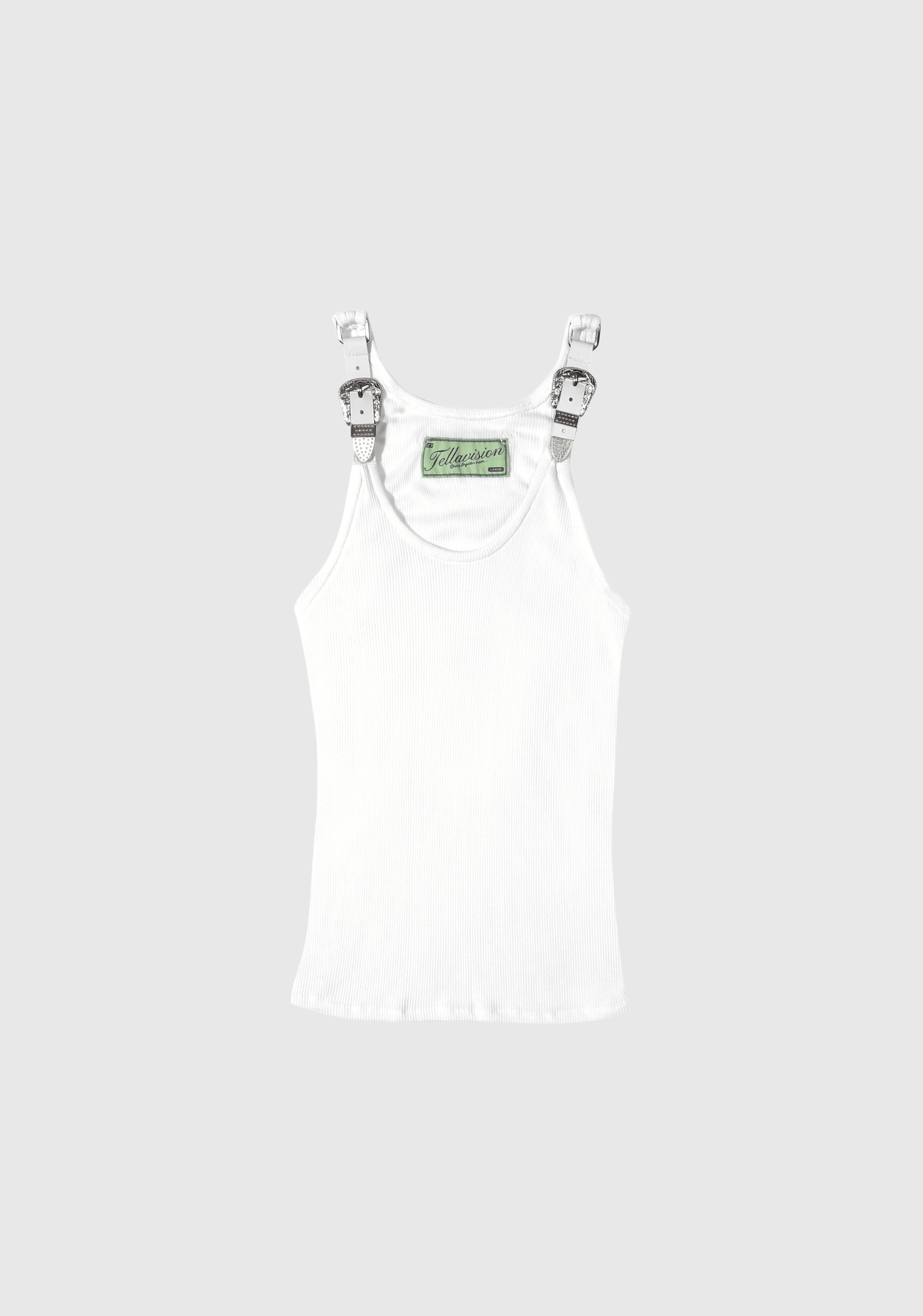Buckle Tank - White