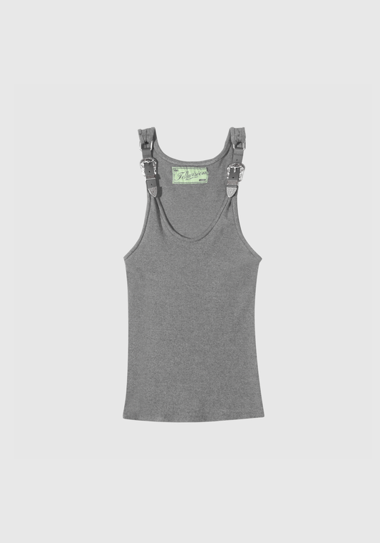 Buckle Tank - Gray