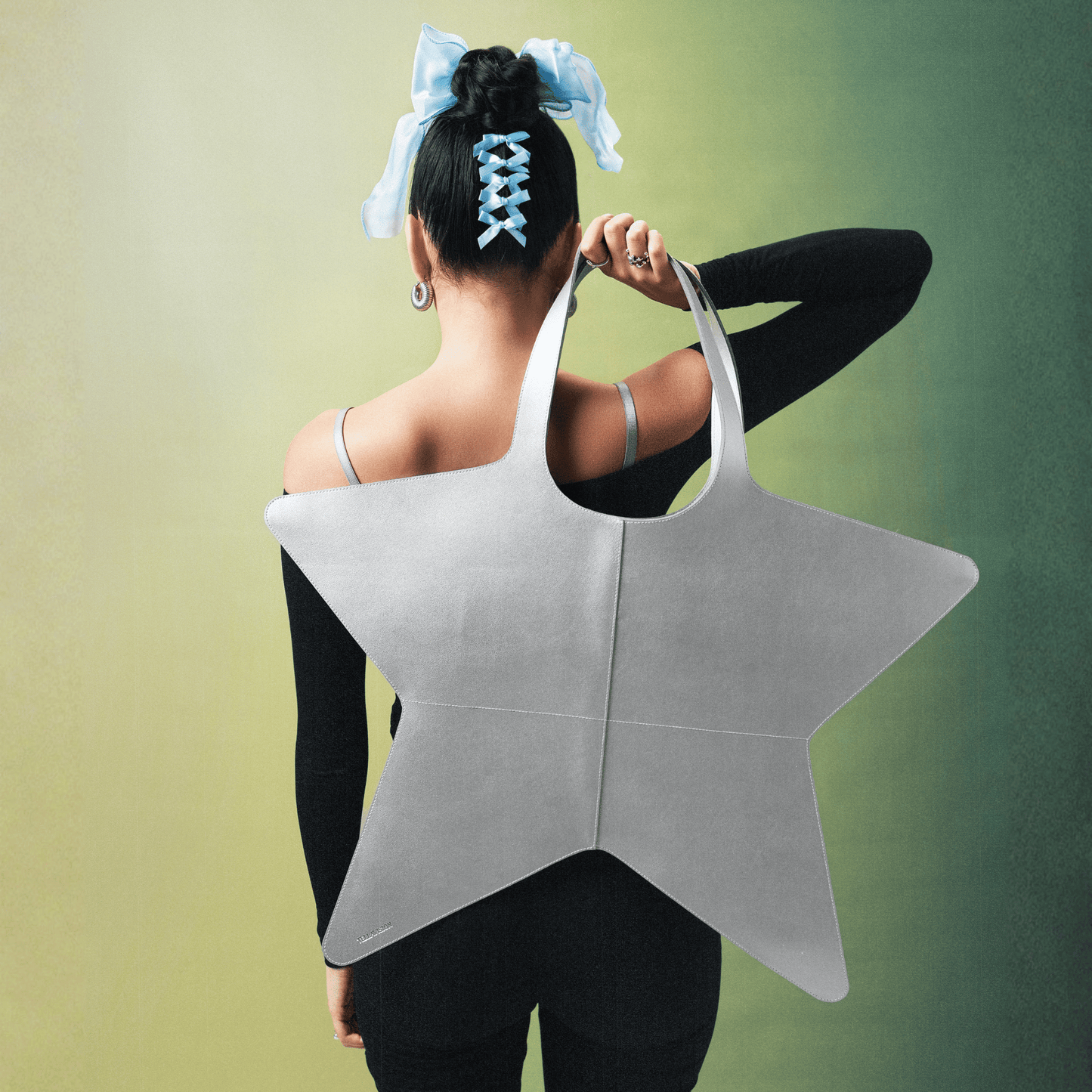 Giant Star Bag - Silver