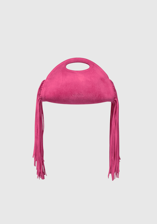 Crescent Fringe Bag - Punch