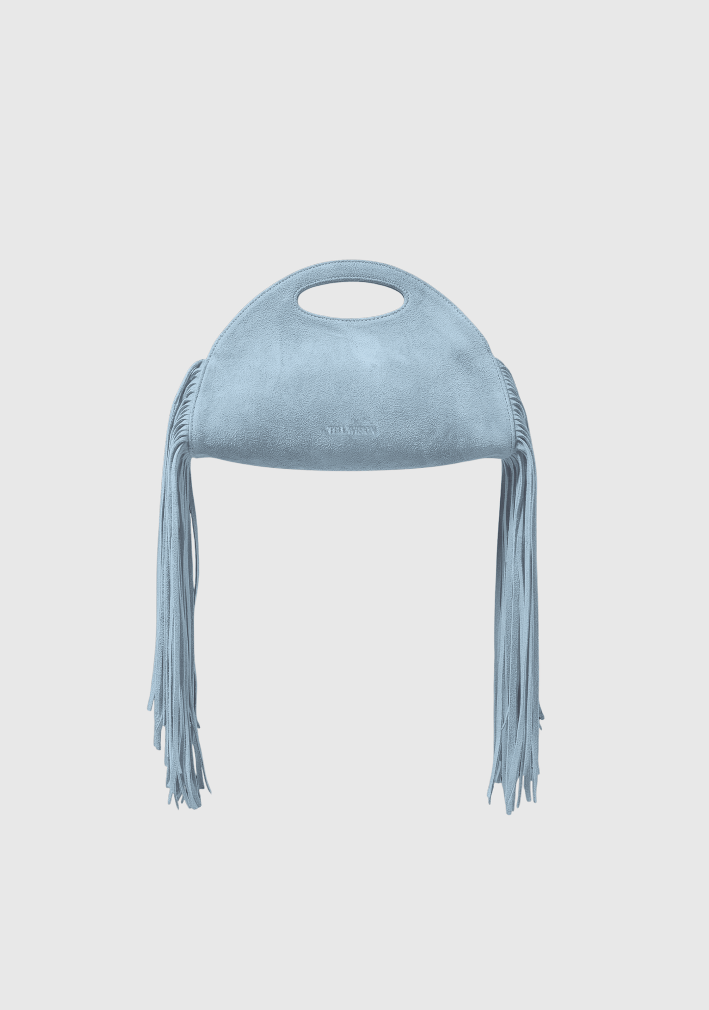 Crescent Fringe Bag - Mist
