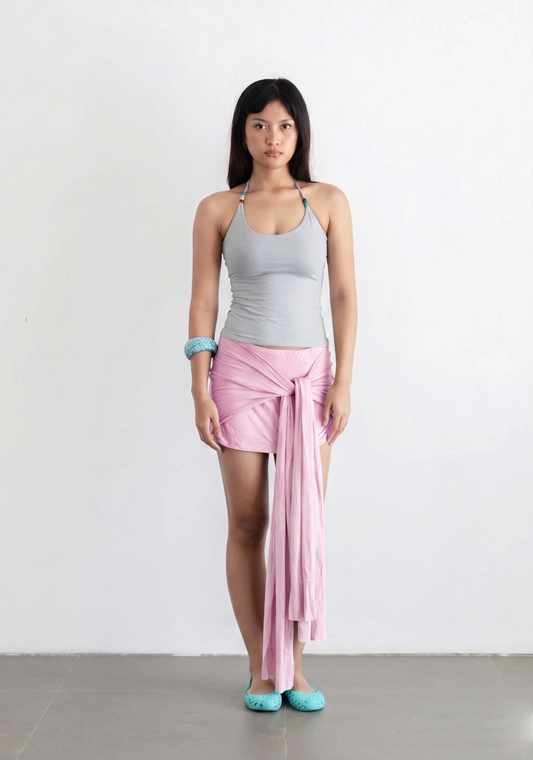 Drop-down Skort - Pink