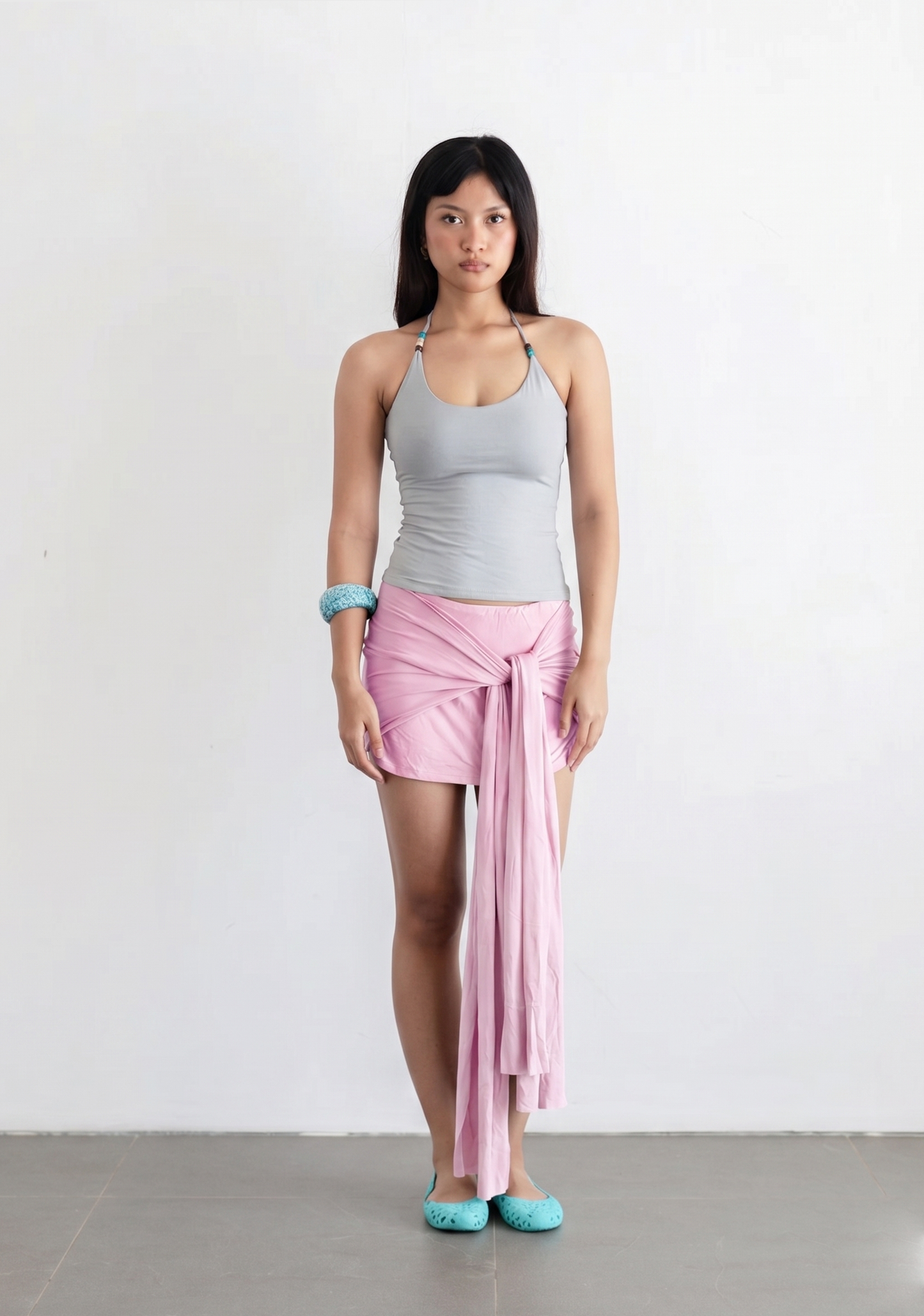 Drop-down Skort - Pink