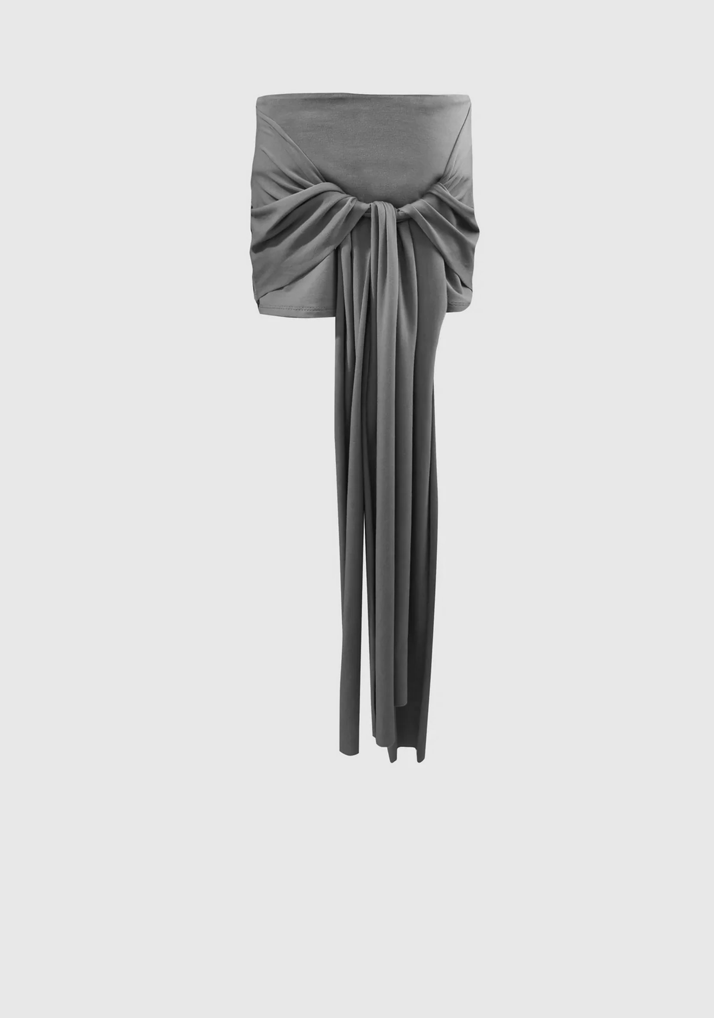 Drop-down Skort - Concrete