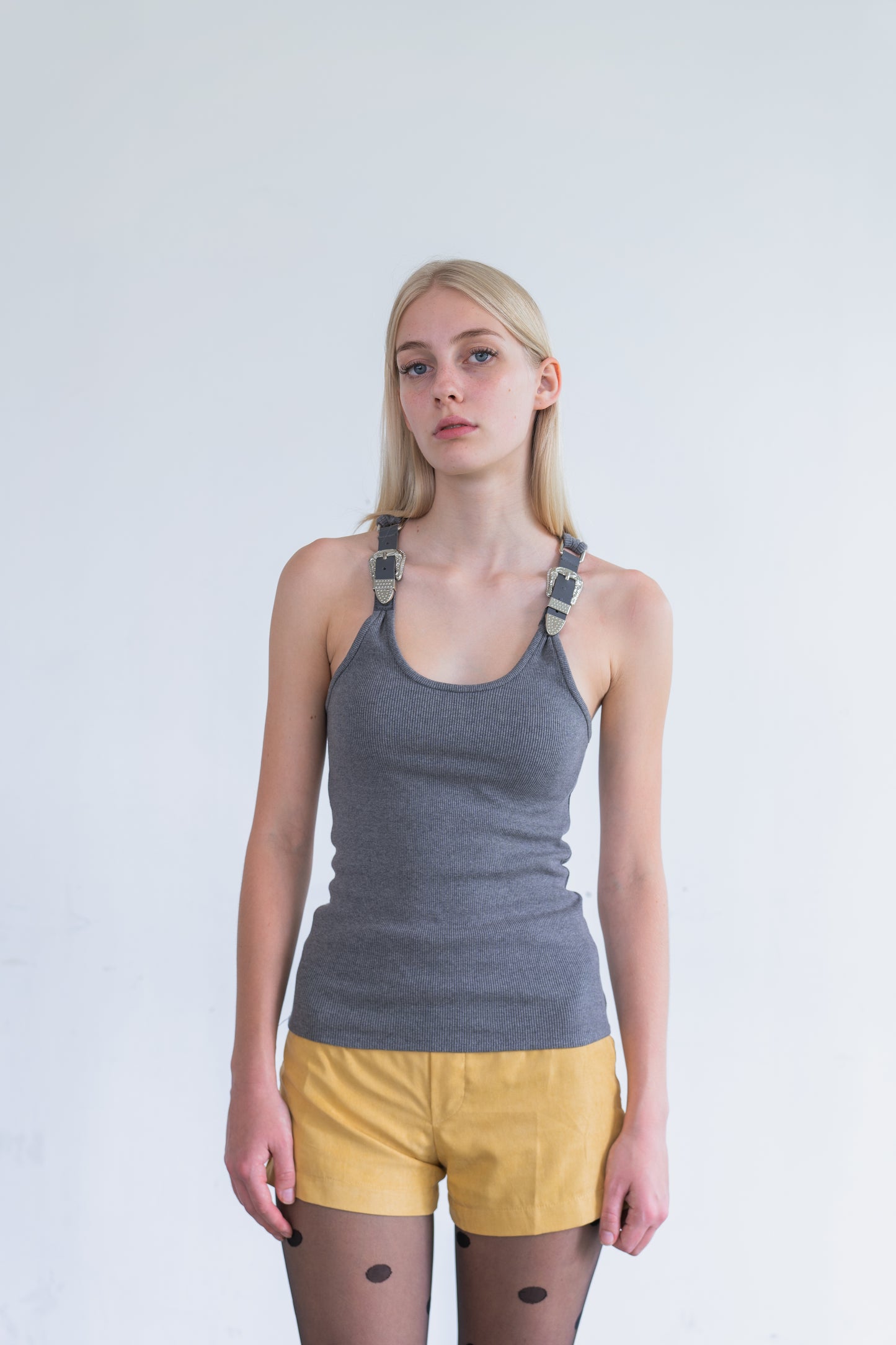 Buckle Tank - Gray