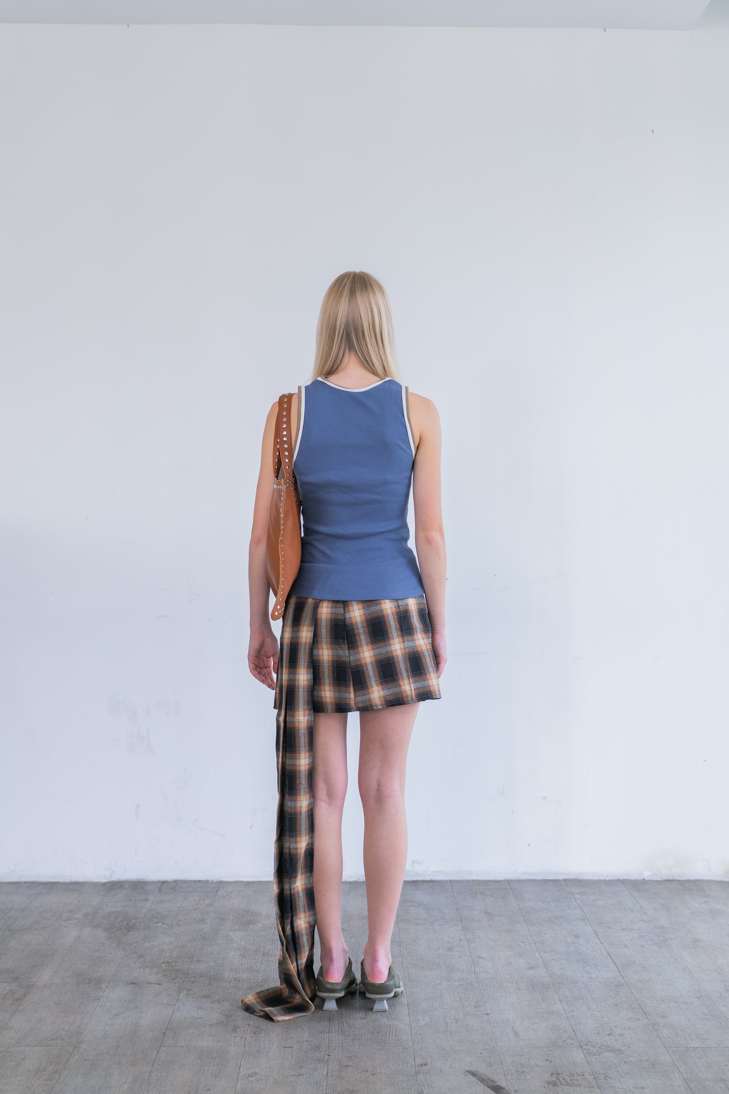 Multi-rib Tank - Blue