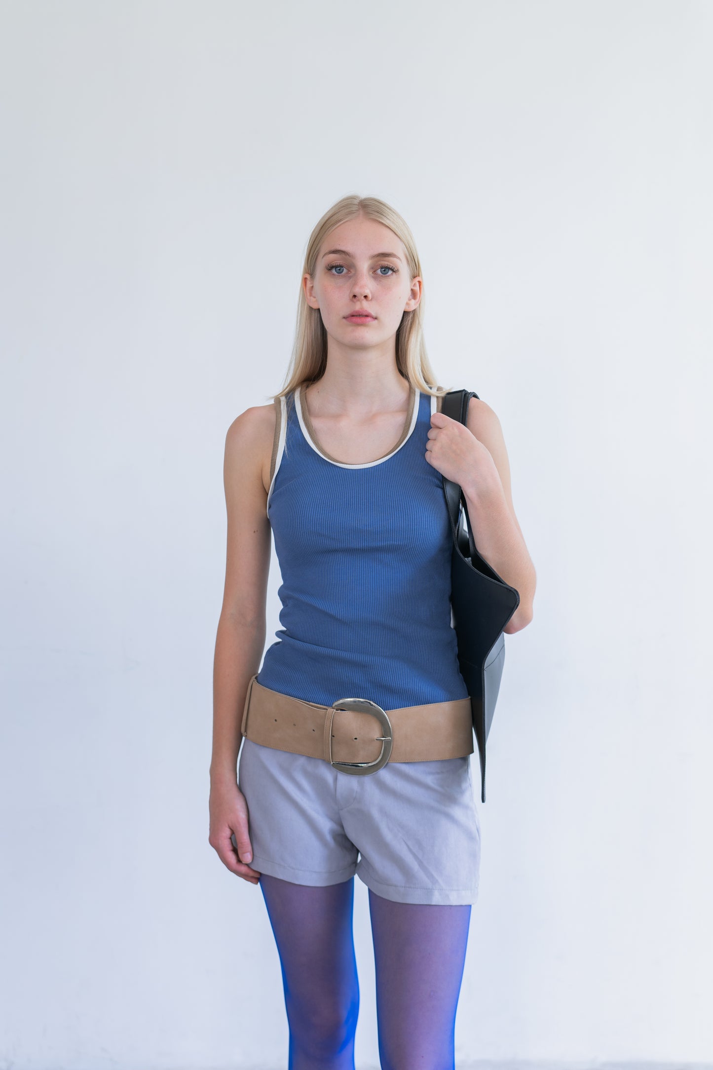 Multi-rib Tank - Blue
