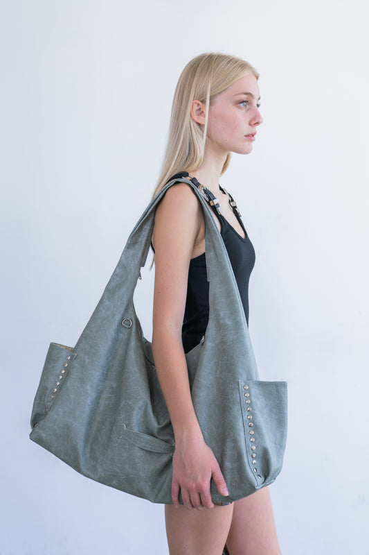 World Tour Tote Bag Giant - Stone