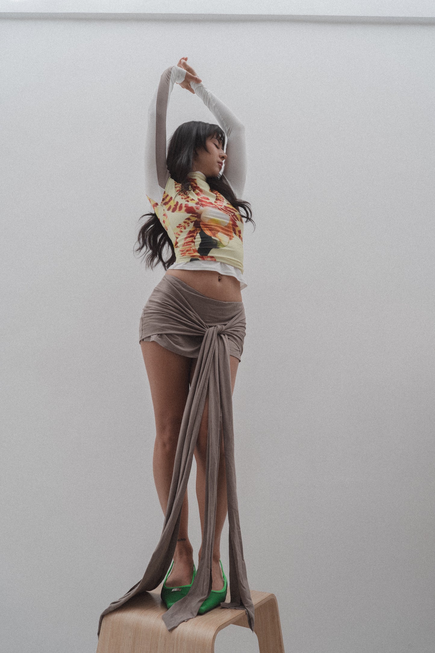 Drop-down Skort - Sable