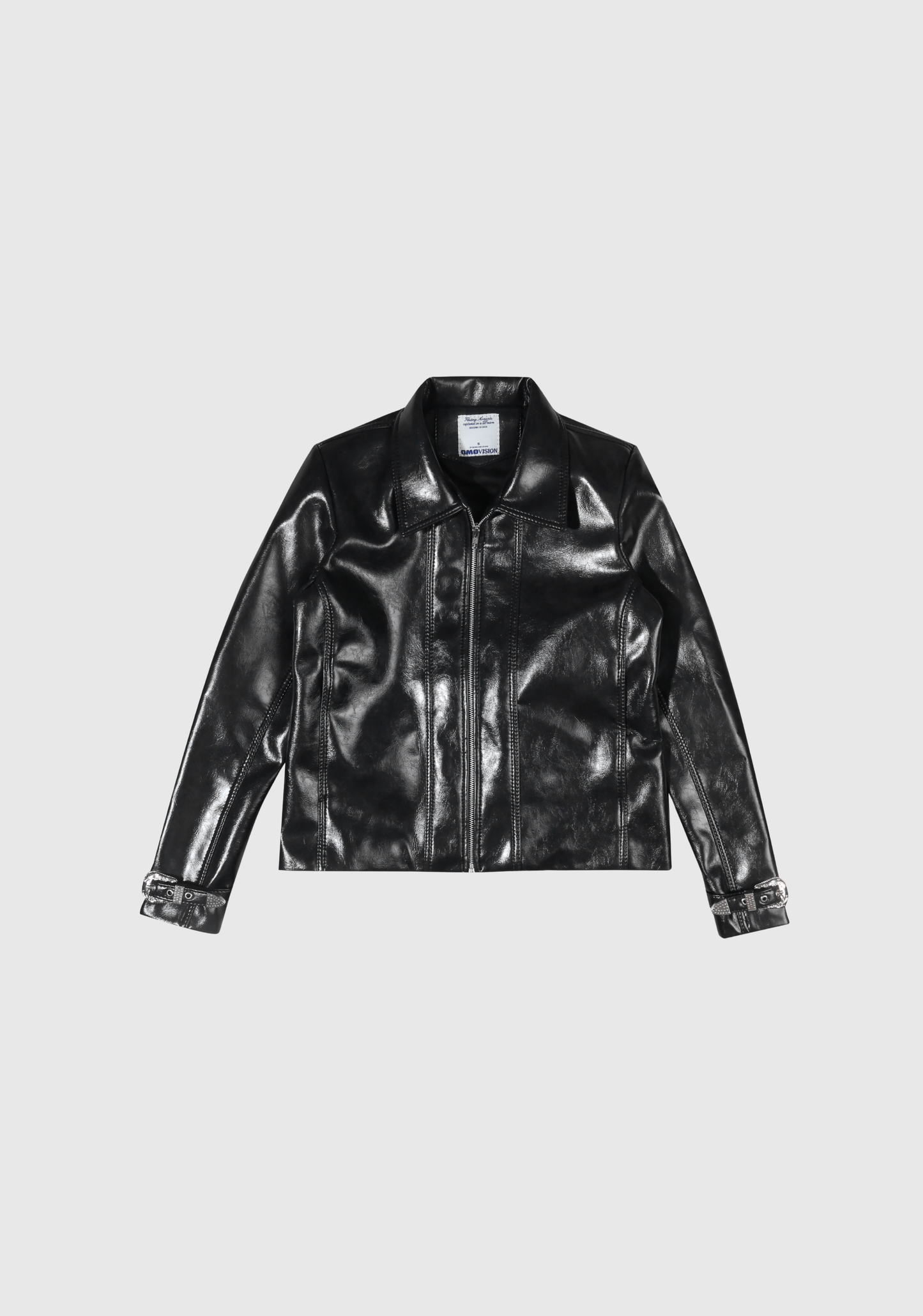 Buckled Leather Jacket